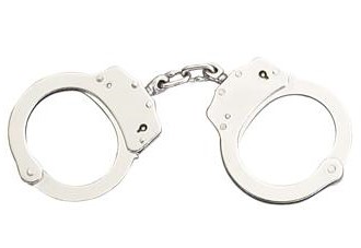 Double Lock Nickle Plated Handcuffs